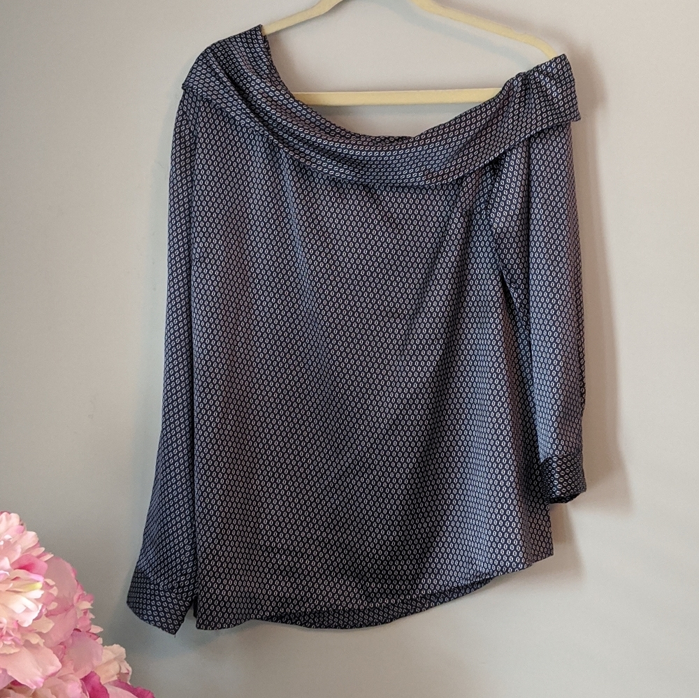 Banana Republic l NWT One Shoulder LS Blou…